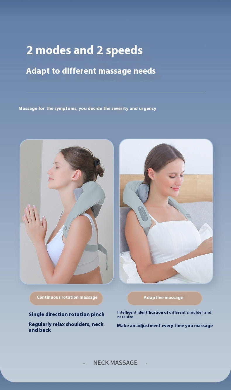 Neck Massager Back Waist Massage Instrument Multifunctional