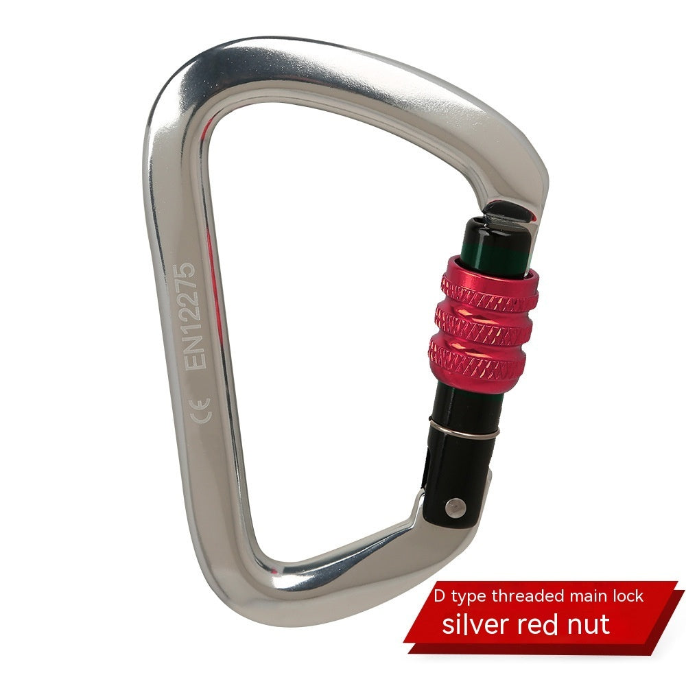 D-type Load-bearing Safety Rock Climbing Lock Mountaineering Main Lock