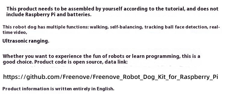 Raspberry Pi Robot Dog Face Recognition