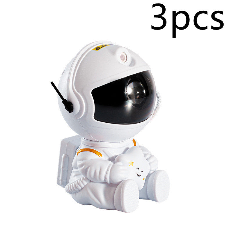 Mini Version Of Astronaut Star Projection Lamp Creative Gift Atmosphere Decorative Lamp Colorful Flowing Starry Night Light